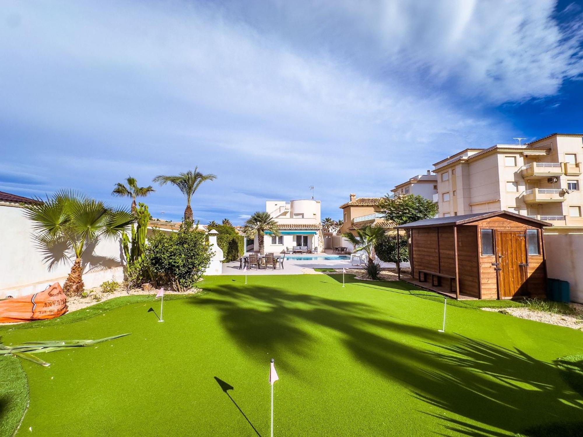 Beach Villa Playa Flamenca Orihuela Exterior foto